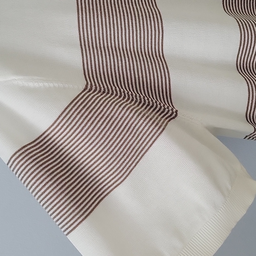 Massimo Dutti Short Sleeve Knit Sweater - Picture 6 of 7